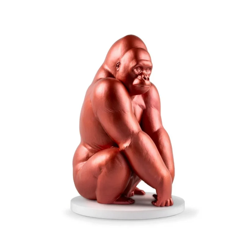 Figur GORILLA aus Porzellan Limited Edition