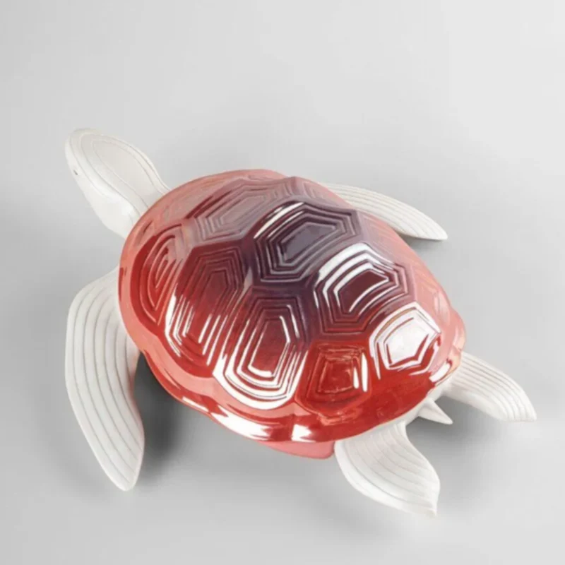 Figur TURTLE aus Porzellan