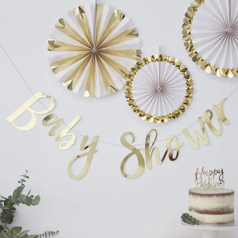 Baby Shower Party Girlande