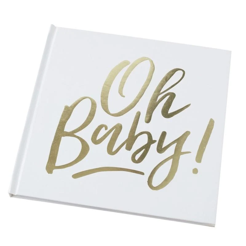 Gästebuch Babyparty Oh Baby