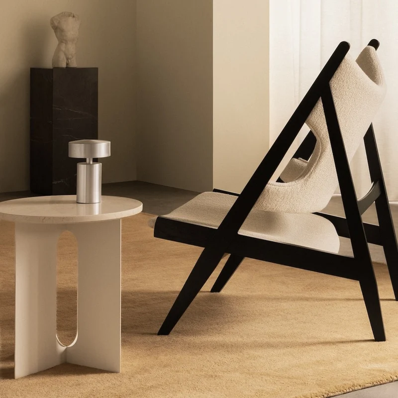 Androgyne Beistelltisch Ivory - Audo