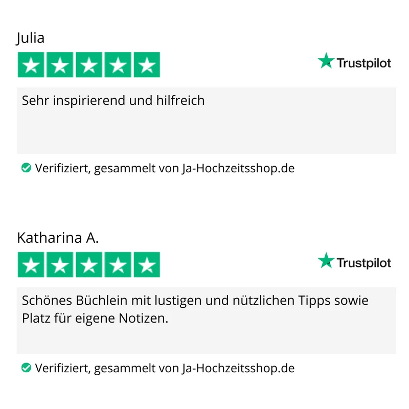 Planer für die Trauzeugin Blütenzauber