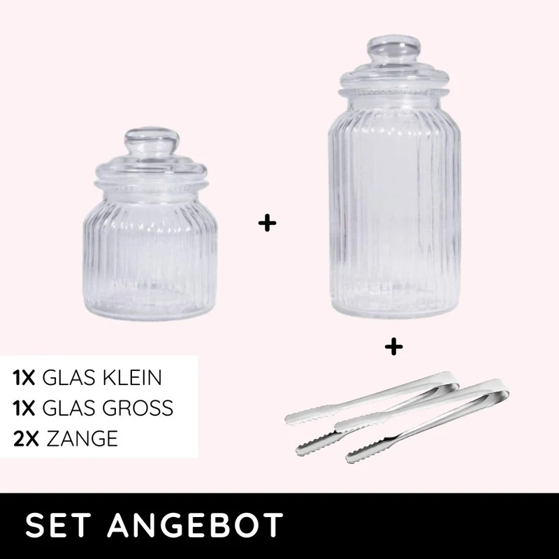 KOMPLETTSET ANGEBOT: Candy Bar Deko Set - S (4-teilig)