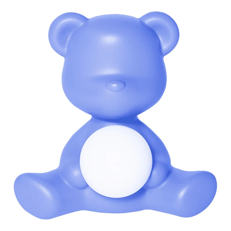 LED-Tischleuchte TEDDY GIRL hellblau