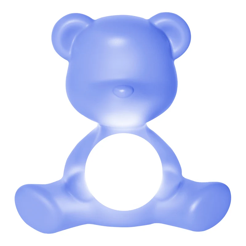 LED-Tischleuchte TEDDY GIRL hellblau