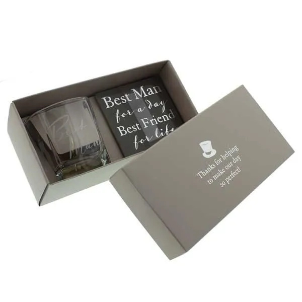 Geschenk Trauzeuge Whisky-Set