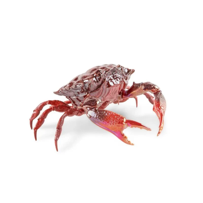 Figur CRAB SCULPTURE RED aus Porzellan