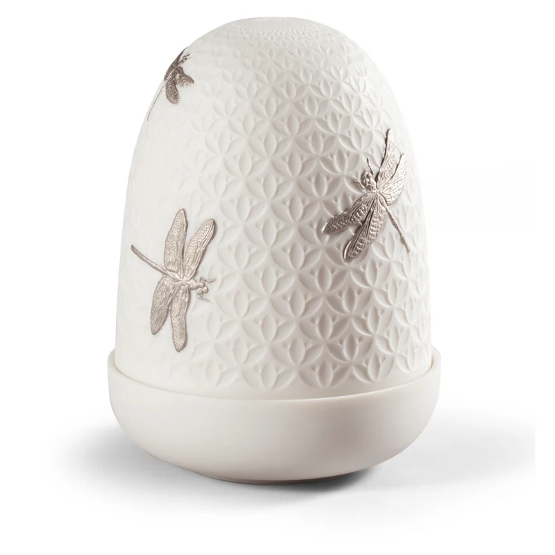 Tischlampe DRAGONFLIES DOME aus Porzellan