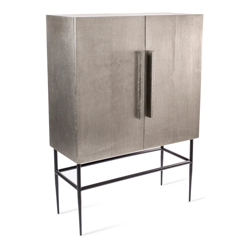 Hochschrank PITS Cabinet silber