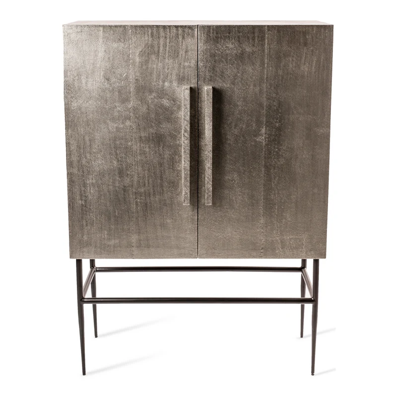 Hochschrank PITS Cabinet silber