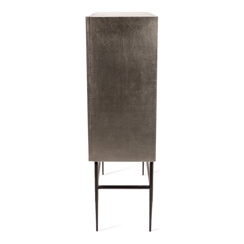 Hochschrank PITS Cabinet silber