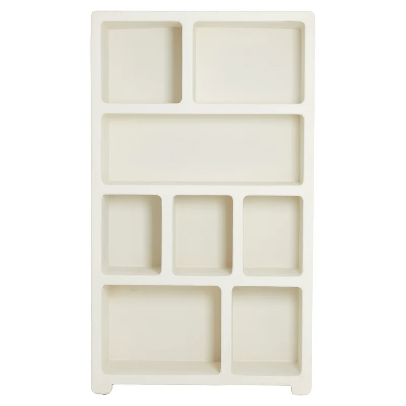 Regal NAHUA MDF crème 110x35x190cm