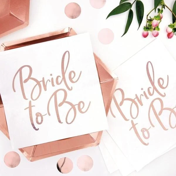 Servietten Bride to be (20 Stück)