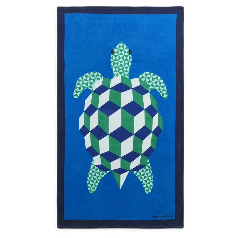 Strandtuch TURTLE BEACH TOWEL blau