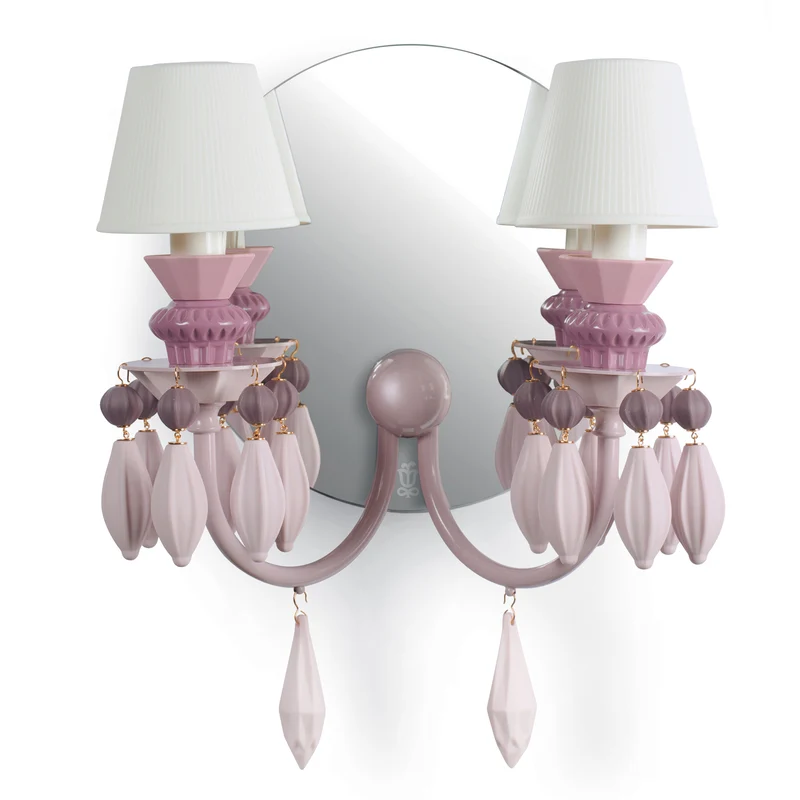 Wandleuchte BELLE DE NUIT in Pink