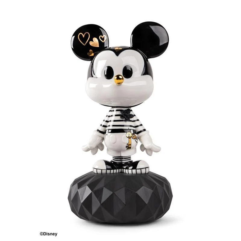 Figur MICKEY in Schwarz und Weiss
