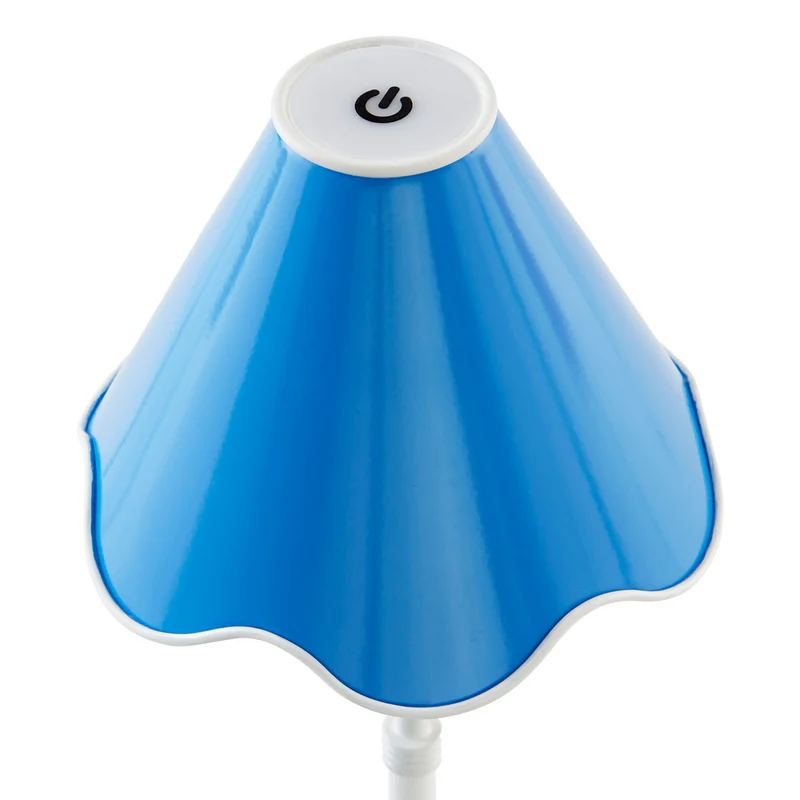 LED-Tischlampe RIPPLE RECHARGEABLE blau