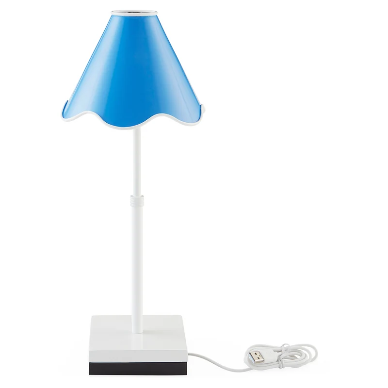 LED-Tischlampe RIPPLE RECHARGEABLE blau