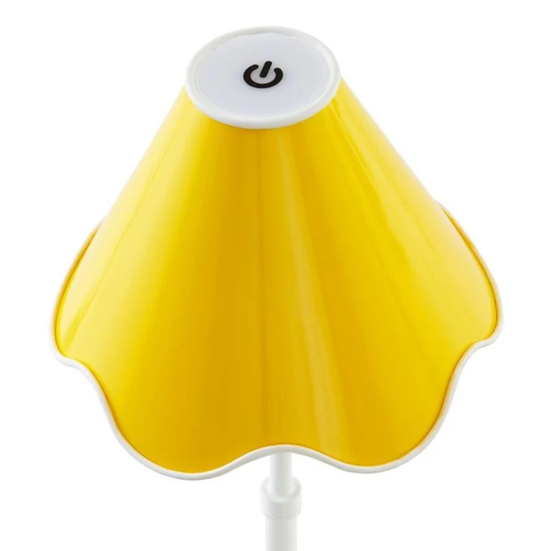 LED-Tischlampe RIPPLE RECHARGEABLE gelb