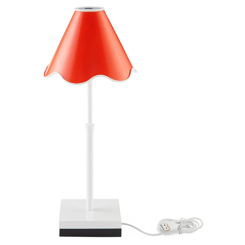 LED-Tischlampe RIPPLE RECHARGEABLE orange
