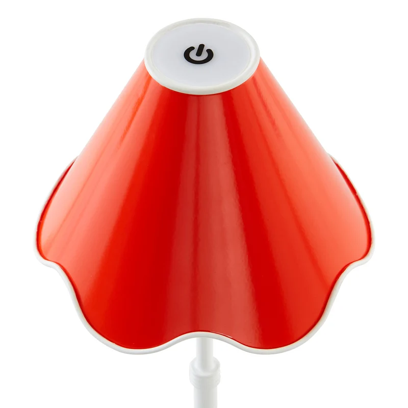 LED-Tischlampe RIPPLE RECHARGEABLE orange