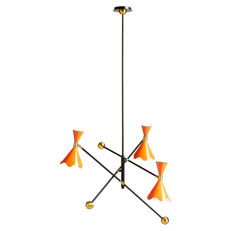 Pendelleuchte RIPPLE ARTICULATING SCONCE orange