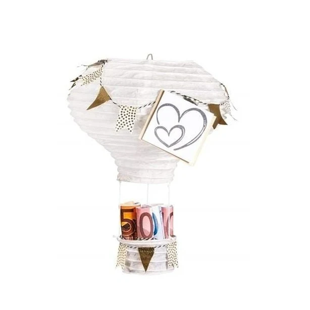 Papierlaternen Heißluftballons