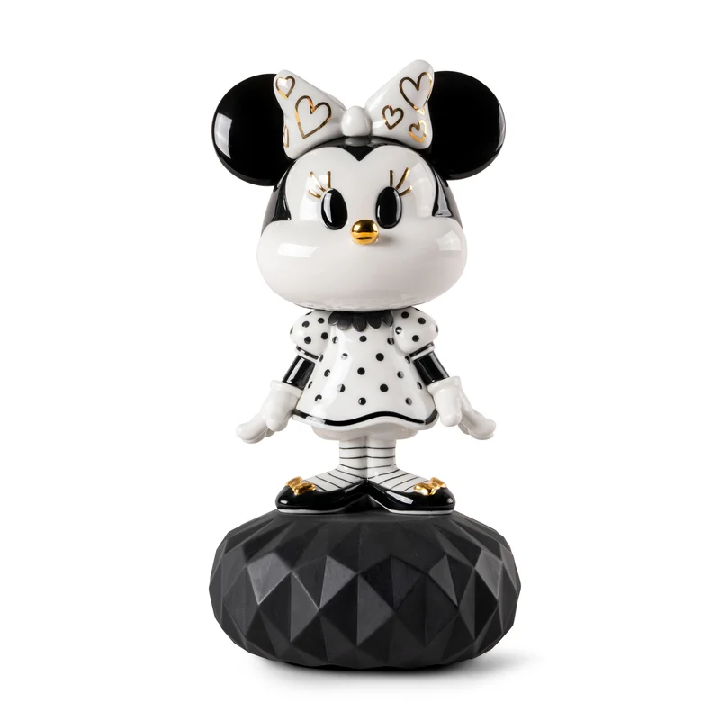 Figur MINNIE in Schwarz und Weiß