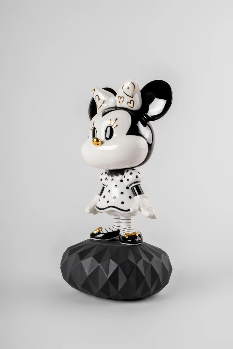 Figur MINNIE in Schwarz und Weiß
