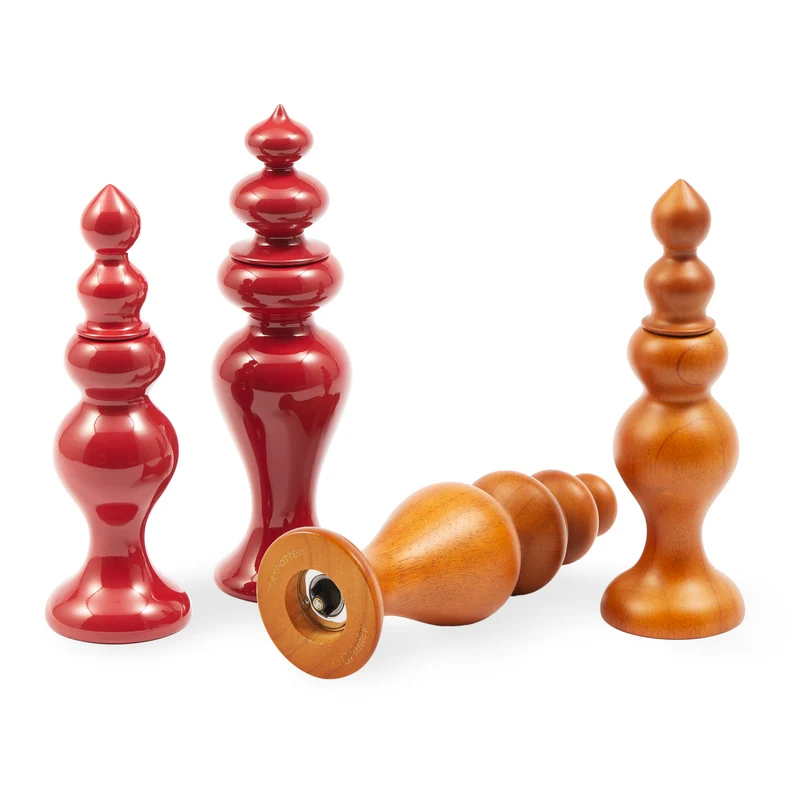 Salz- und Pfeffermühle GRINDER M rot