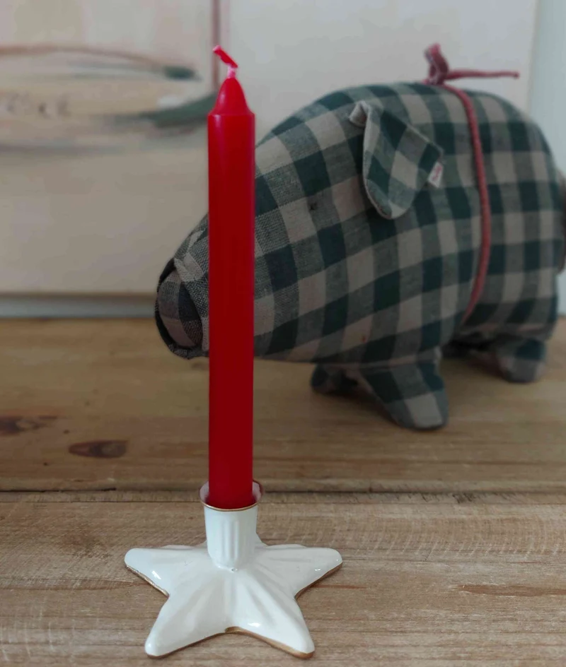 Maileg Kerzenhalter STERN Kerzenständer aus Metall für schmale Kerzen