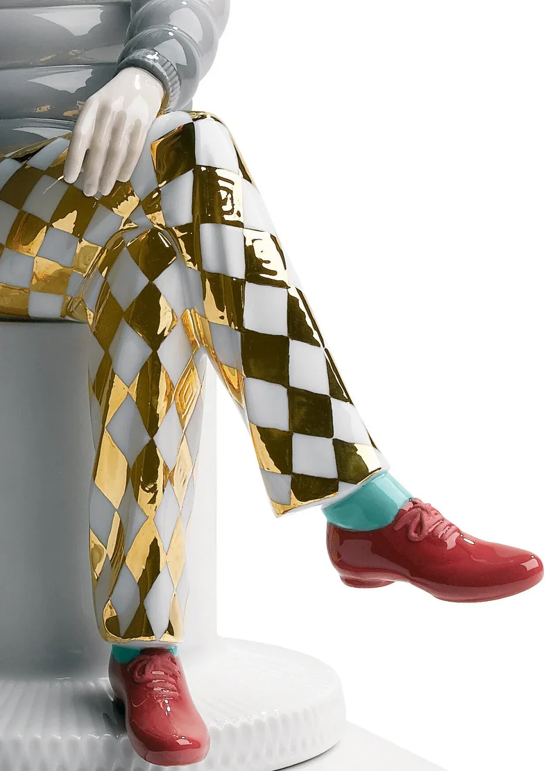 Figur THE LOVER II aus Porzellan, H38 cm