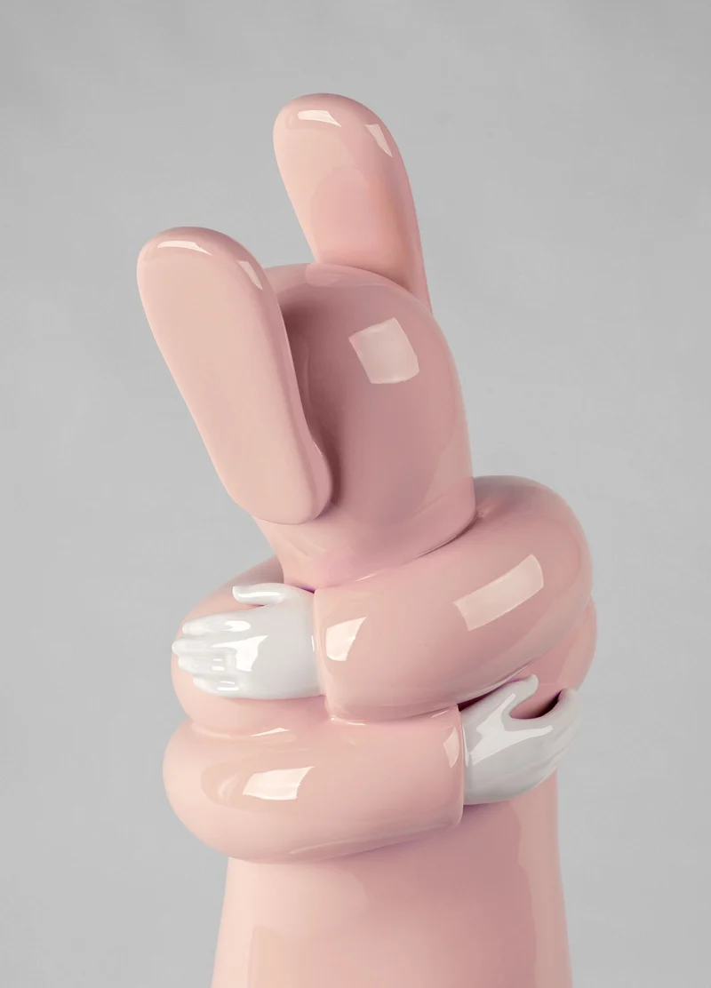 Figur EMBRACED in Pink, H57 cm