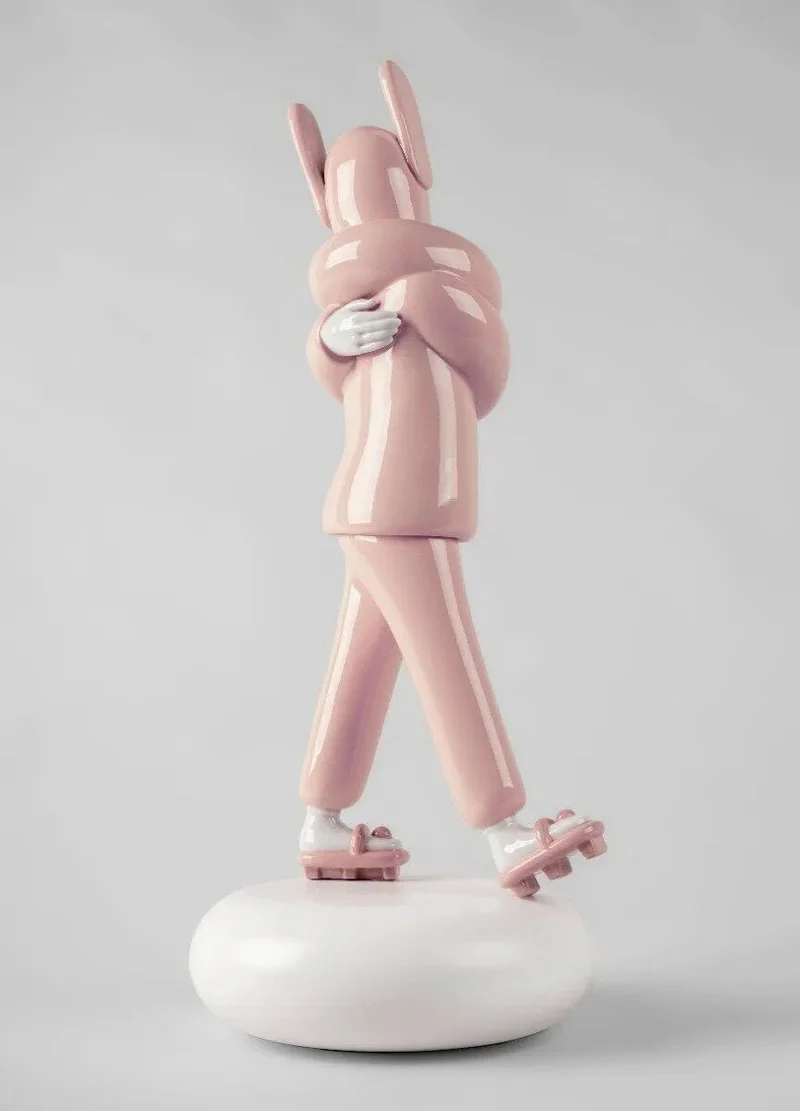 Figur EMBRACED in Pink, H57 cm