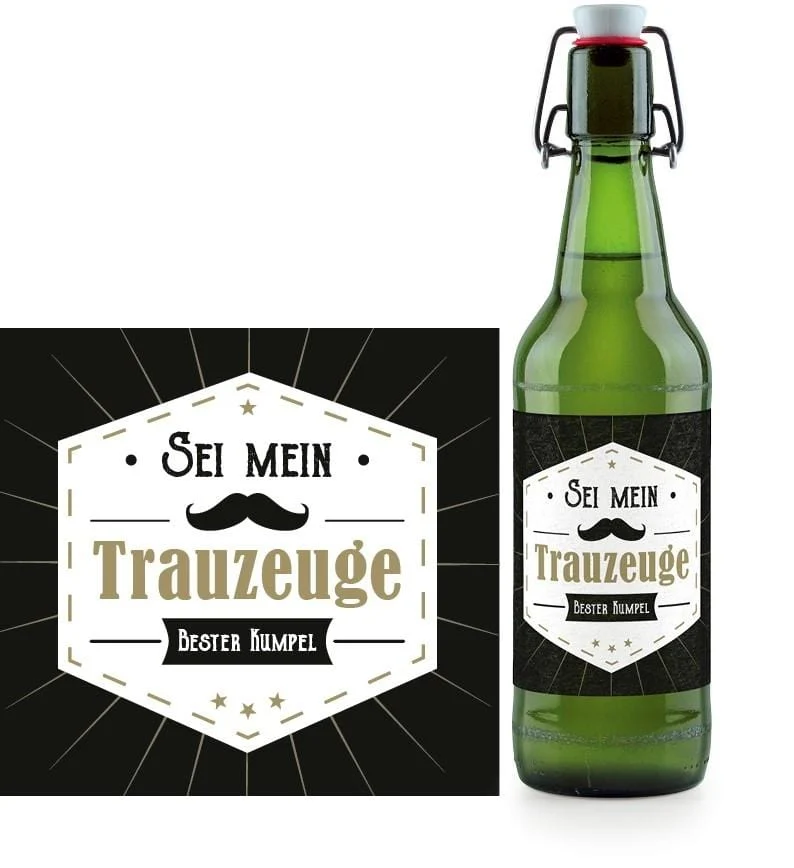 Trauzeuge Geschenk Set