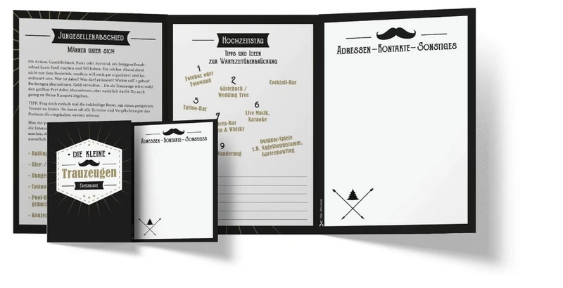 Trauzeuge Geschenk Set