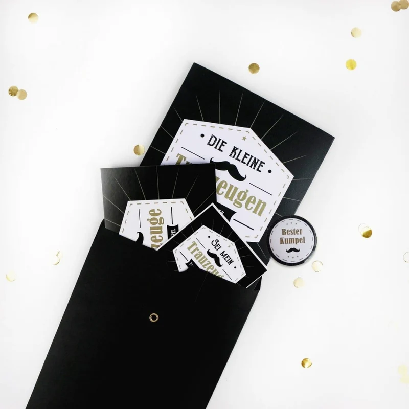 Trauzeuge Geschenk Set