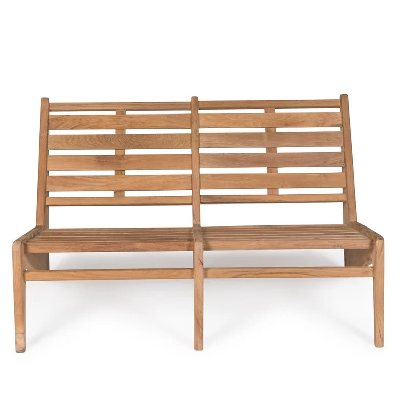 Outdoor Loungesofa Kangaroo 2-Sitzer Teakholz - Detjer