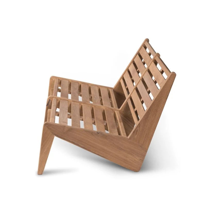 Outdoor Loungesofa Kangaroo 2-Sitzer Teakholz - Detjer