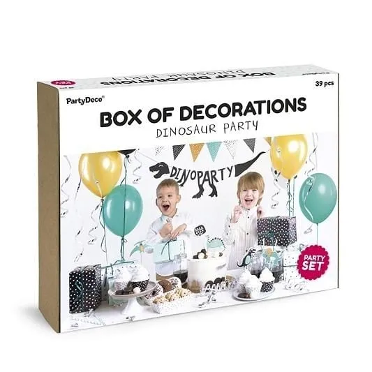 Partybox Geburtstag Dinosaurier (39-teilig)