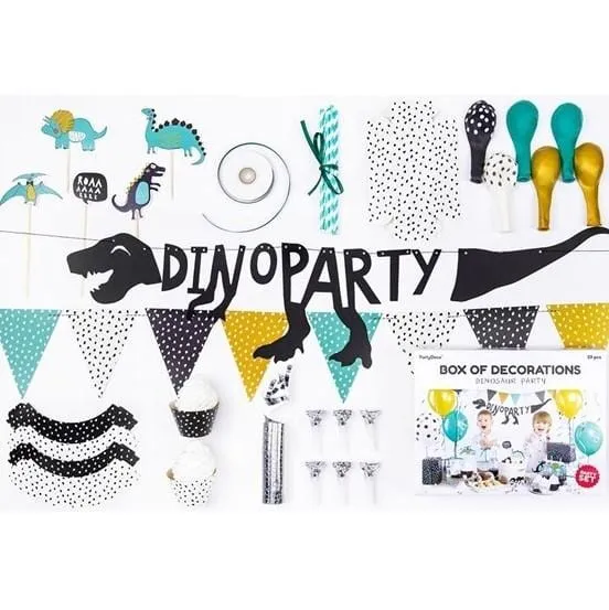 Partybox Geburtstag Dinosaurier (39-teilig)