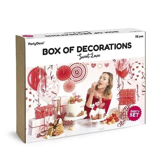 Partybox Sweet Love (32-teilig)