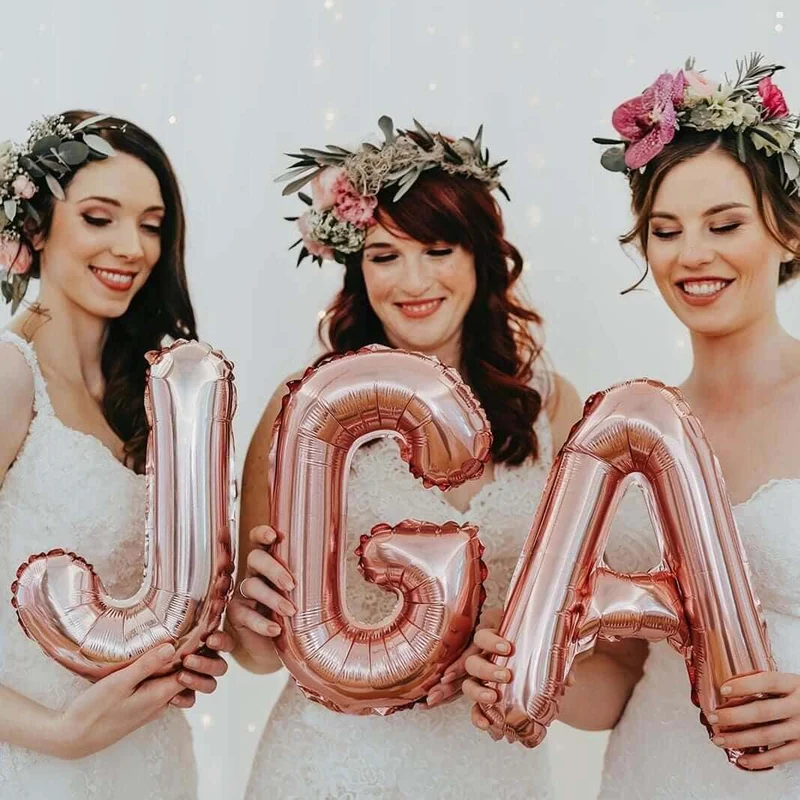 JGA Folienballon rosegold