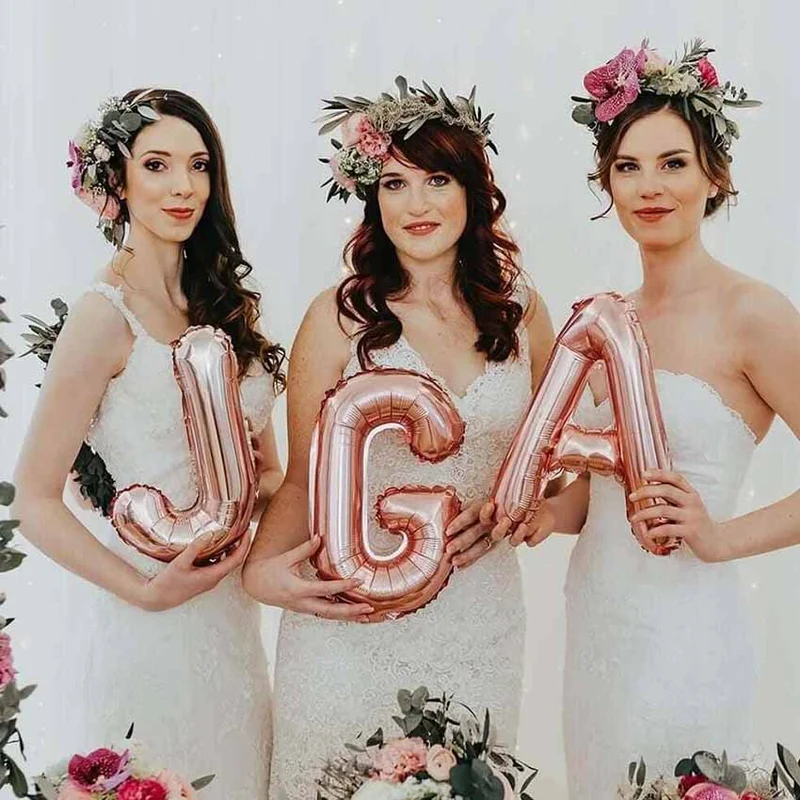 JGA Folienballon rosegold