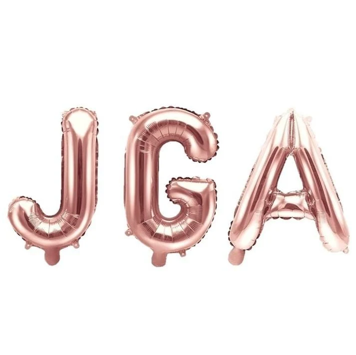 JGA Folienballon rosegold