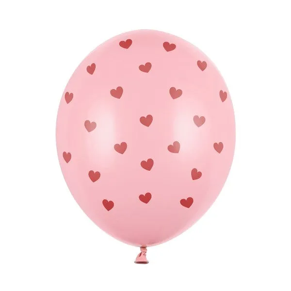 Luftballons Herzchen (6 Stück)