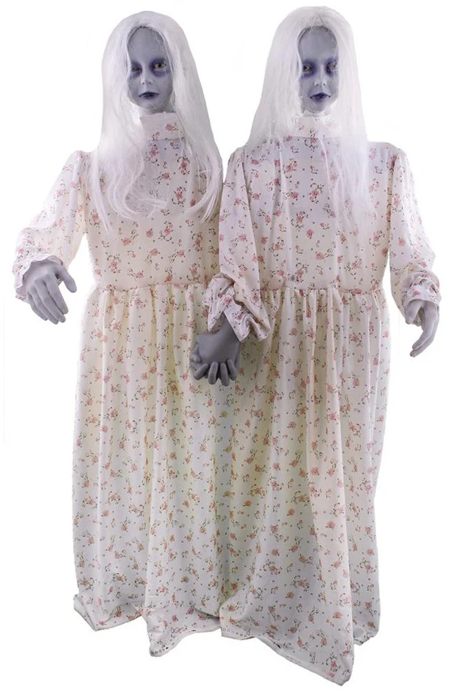 Figur Geister Zwillinge Animiert - 130 cm