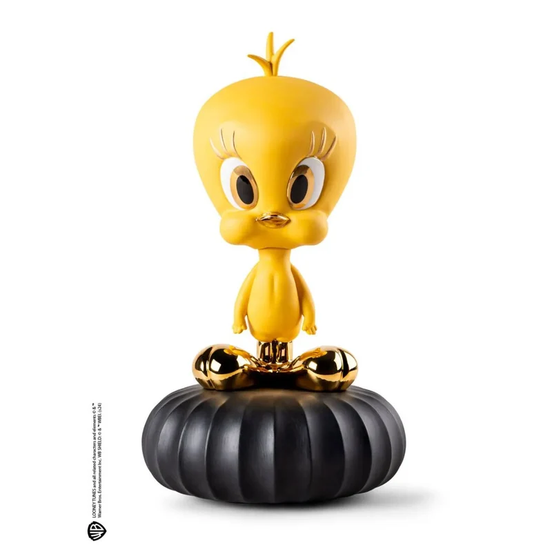 Skulptur TWEETY aus Porzellan