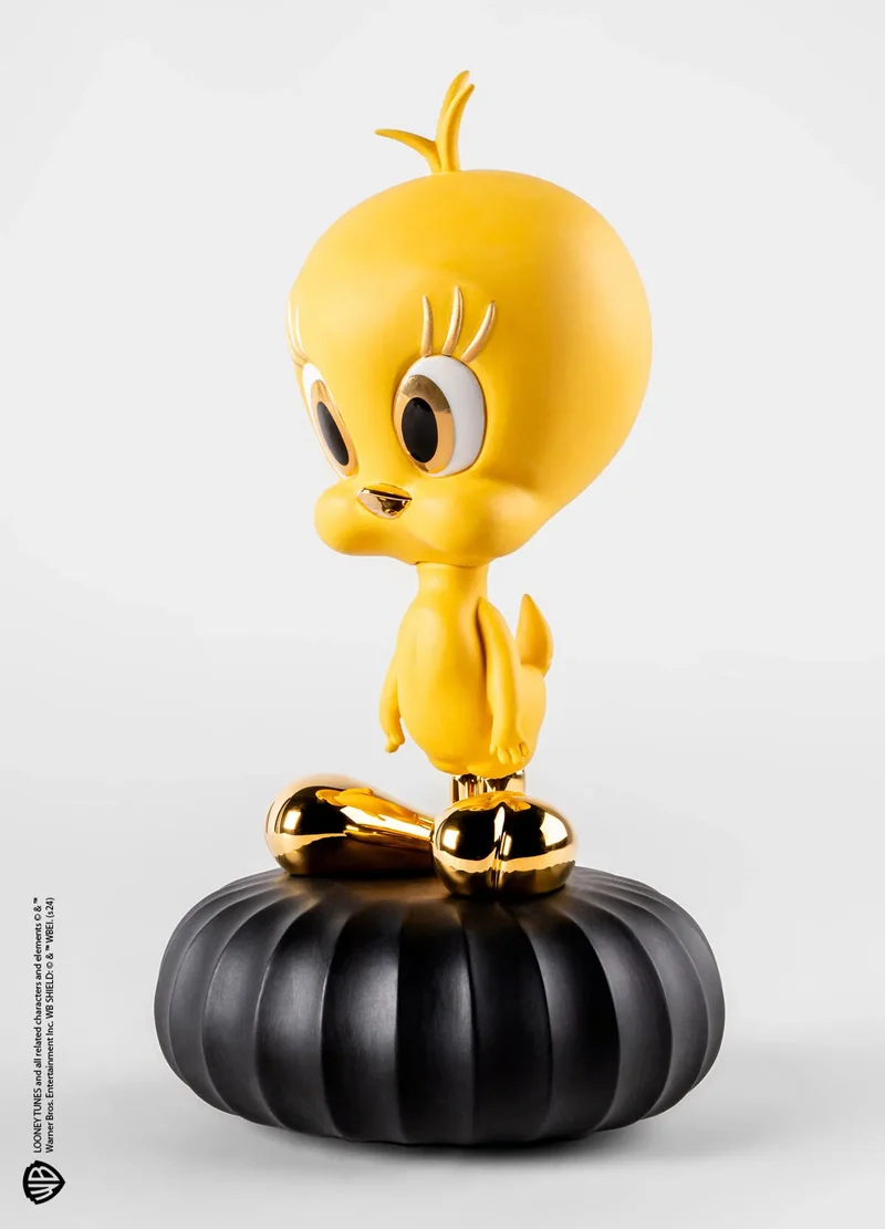 Skulptur TWEETY aus Porzellan