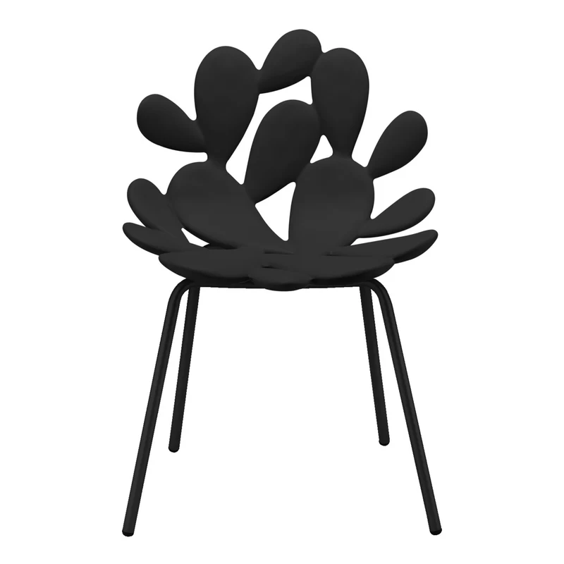 Stuhl-Set FILICUDI 2er-Set schwarz – für Indoor & Outdoor